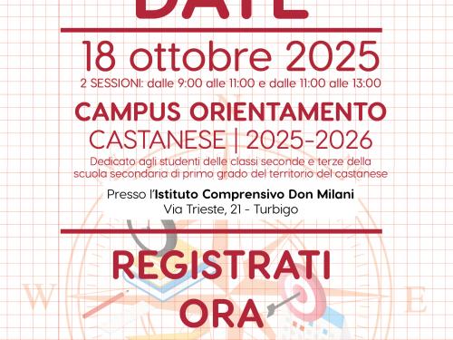 Campus orientamento Scuola Secondaria classe 2-3